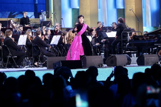 2024北京长城音乐会开幕中俄艺术家欢聚“燃情之夜”(图2)