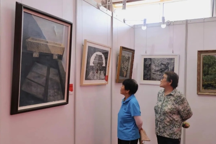 “奋进新征程建功新时代”2024年顺义区文化馆书法美术摄影作品下基层巡展走进马坡镇(图3)
