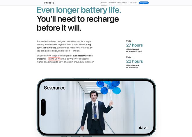 iPhone16系列手机支持Qi201磁吸无线充电(图2)