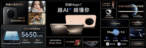 树立2024年AI手机新标杆荣耀Magic7系列上手(图22)