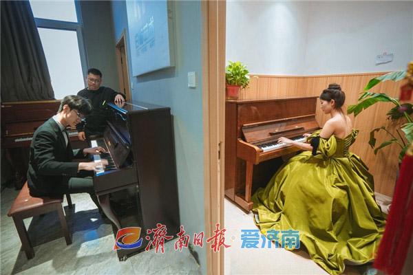 艺考倒计时考生奏响梦想“战”曲(图2)