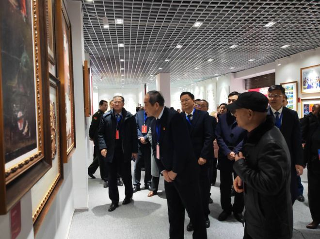 纪念“扎西会议”90周年书画摄影展举行(图1)