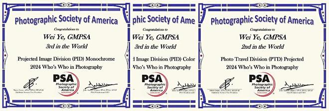 中国摄影家叶蔚获美国摄影学会2024年度十杰殊荣(图1)