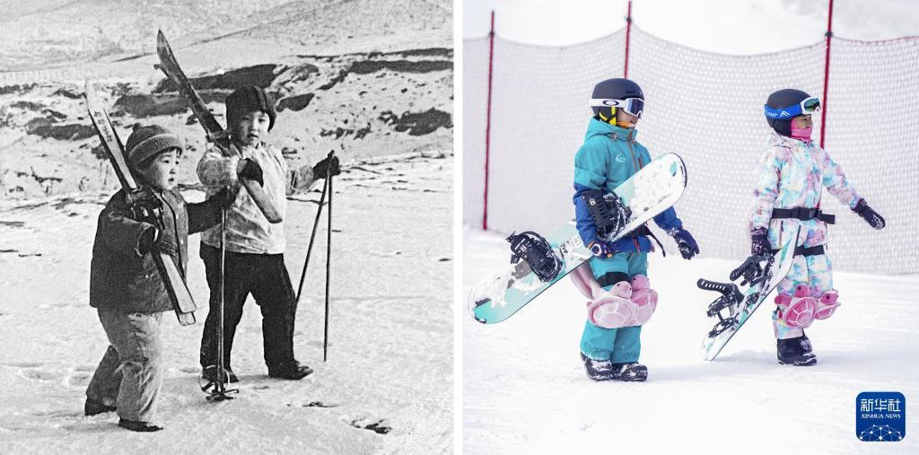 时光相册丨新雪季开启！影像见证中国滑雪“华丽转身”(图32)
