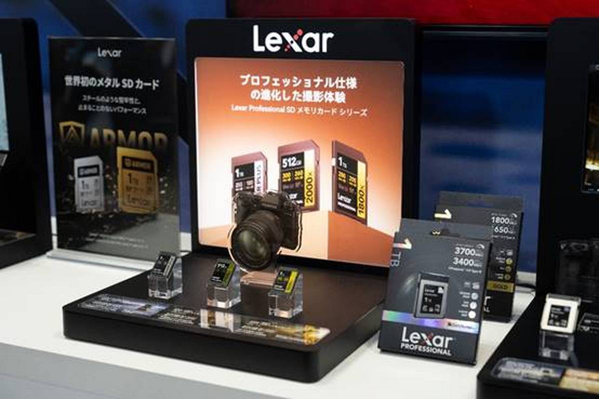 雷克沙全矩阵新品亮相CP+2026全场景存储方案深耕全球市场(图4)