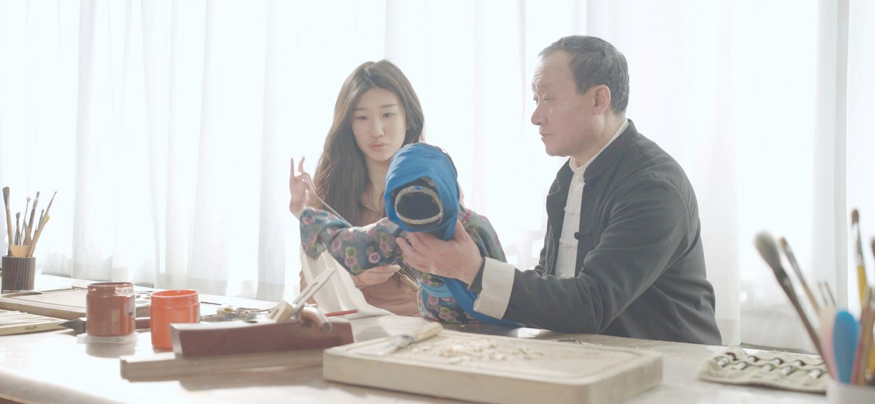 微电影《牵引》在山东财经大学首映(图3)